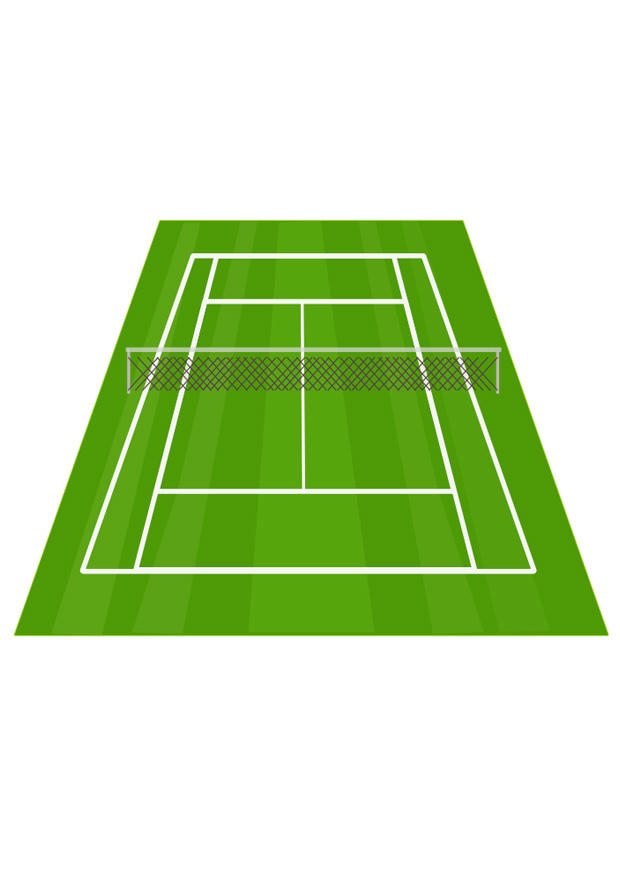 tennisveld Afbeelding tennisveld