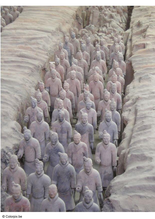 terracottaleger xian Foto terracottaleger xian