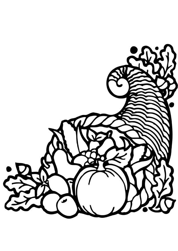 thanksgiving mand Kleurplaat thanksgiving mand