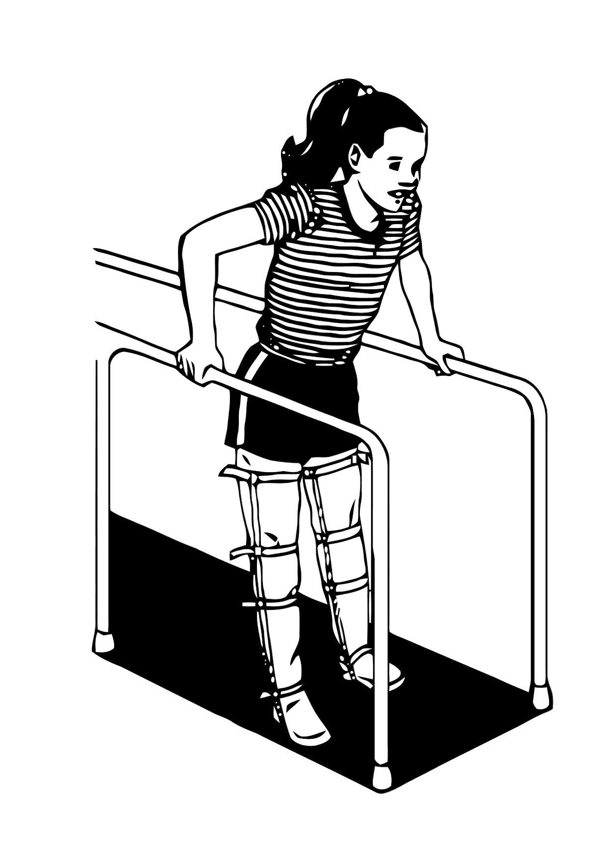 revalidatie - therapie Kleurplaat revalidatie - therapie