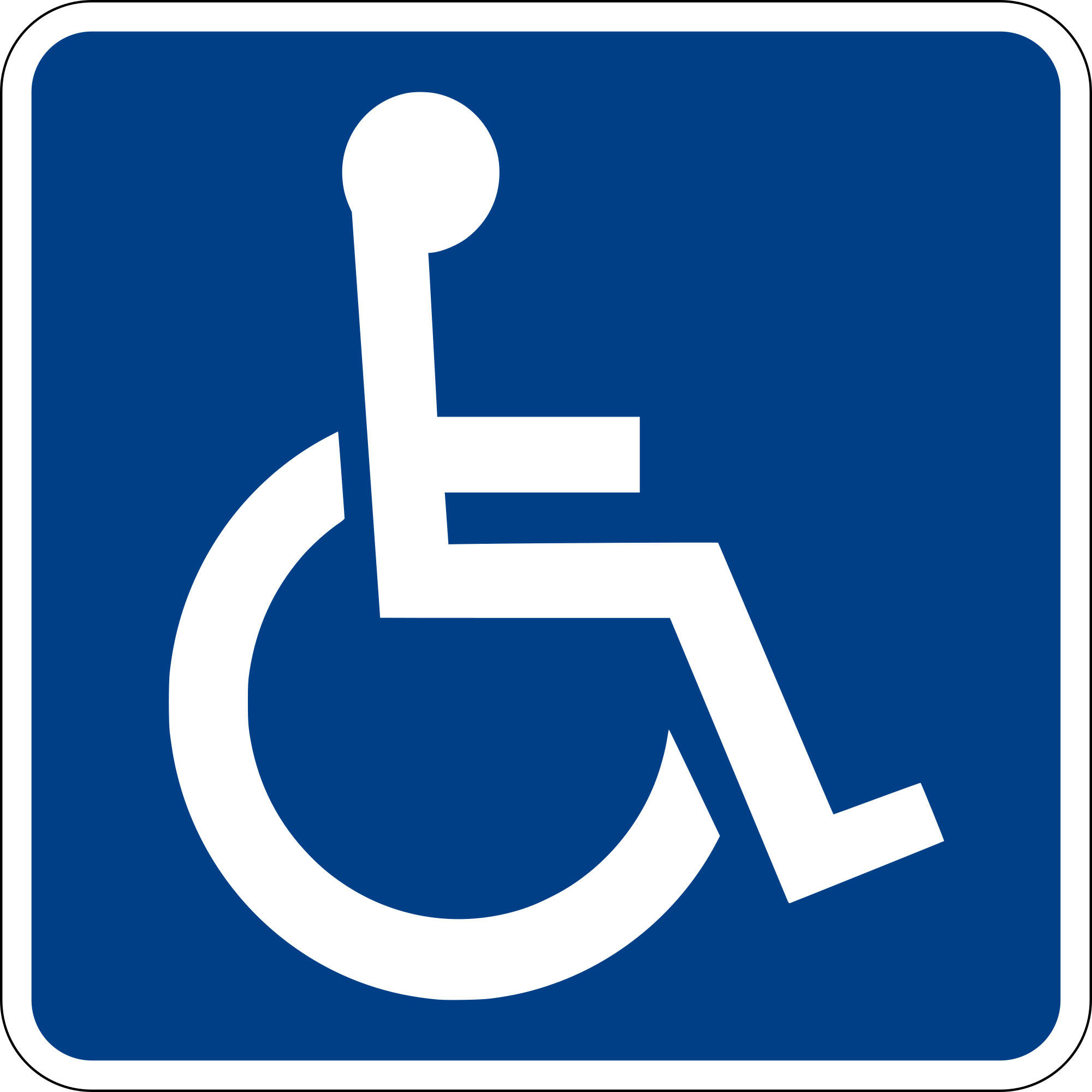 toegankelijk voor rolstoelen Afbeelding toegankelijk voor rolstoelen