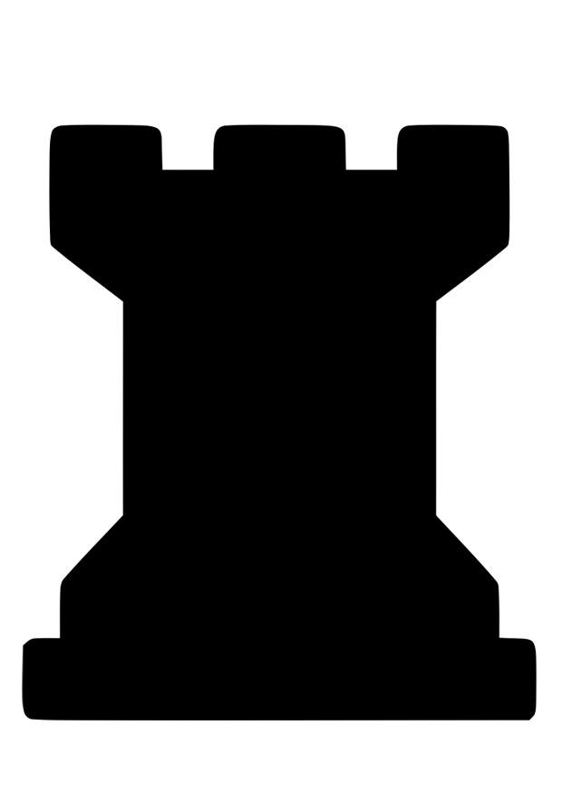 toren Kleurplaat toren