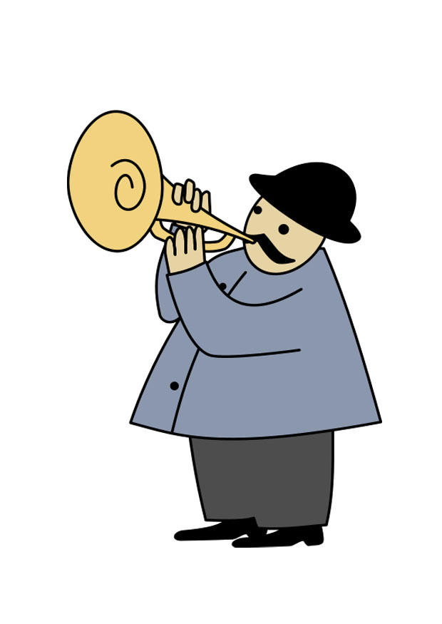 trompettist Afbeelding trompettist