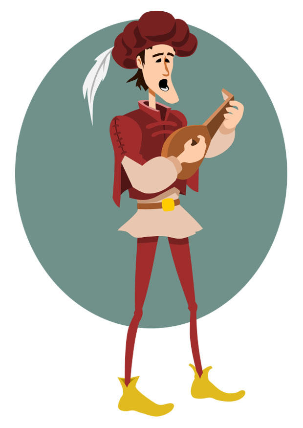 troubadour Afbeelding troubadour