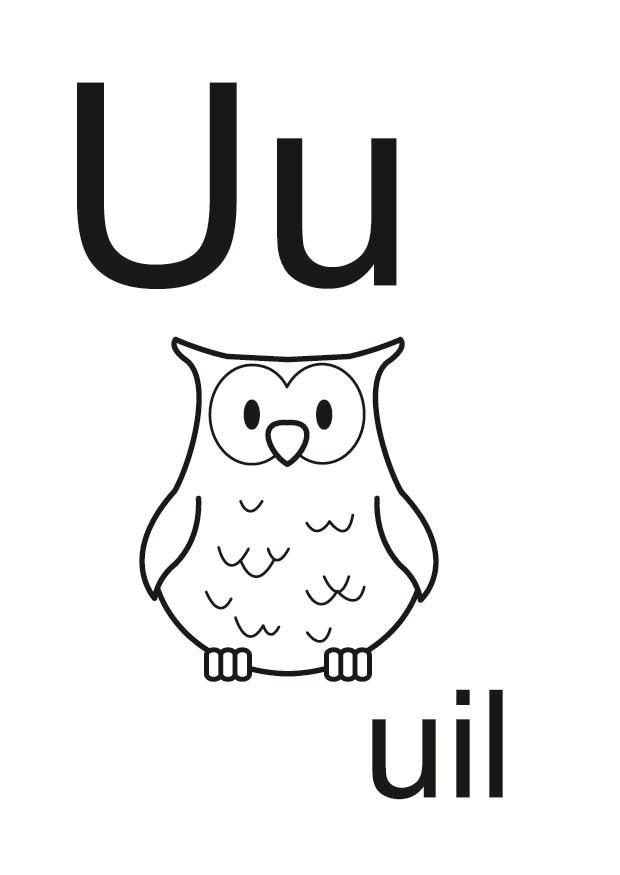 u Kleurplaat u
