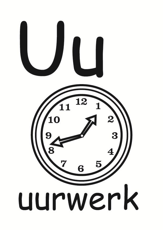 u Kleurplaat u