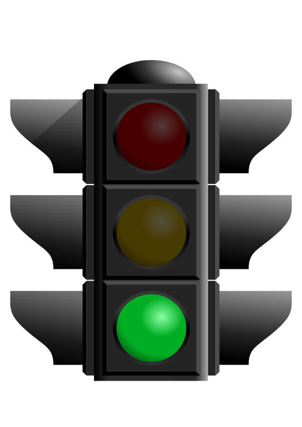 verkeerslicht groen Afbeelding verkeerslicht groen