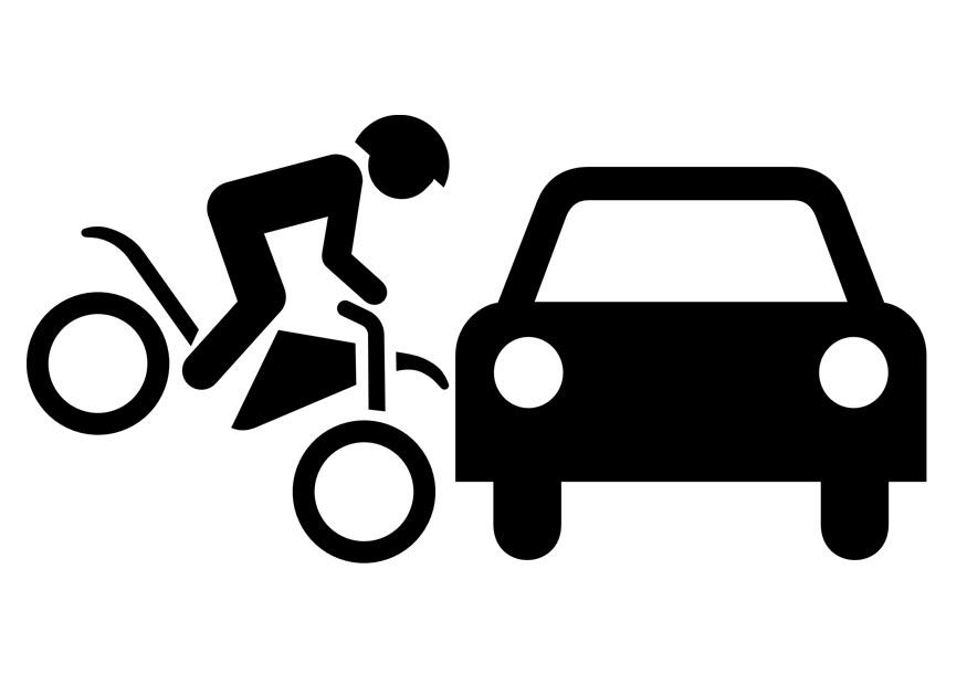 verkeersongeval Kleurplaat verkeersongeval