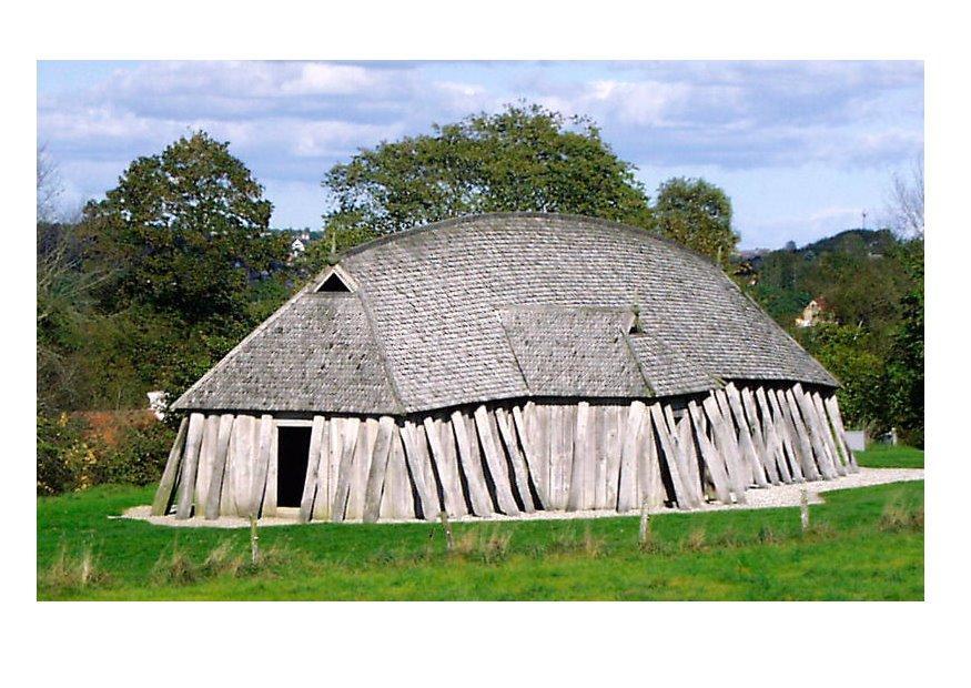 viking huis Foto viking huis
