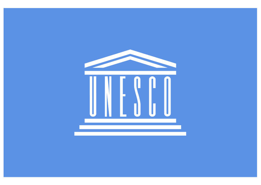 vlag unesco Afbeelding vlag unesco
