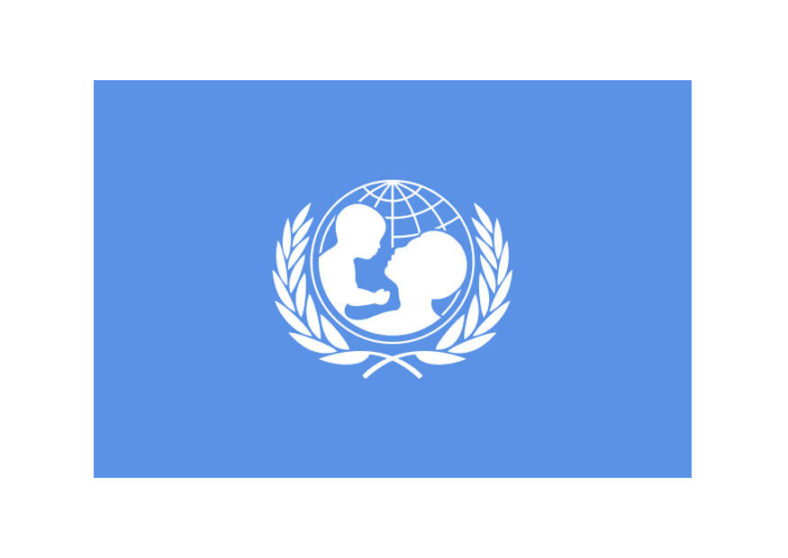 vlag unicef Afbeelding vlag unicef