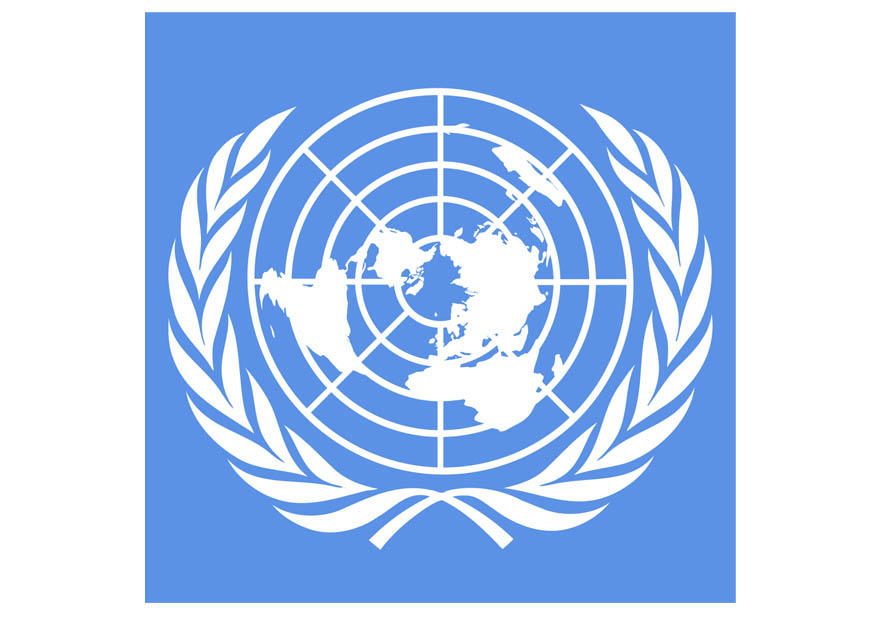 vlag verenigde naties Afbeelding vlag verenigde naties