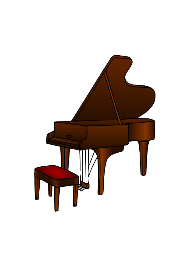 vleugelpiano Afbeelding vleugelpiano
