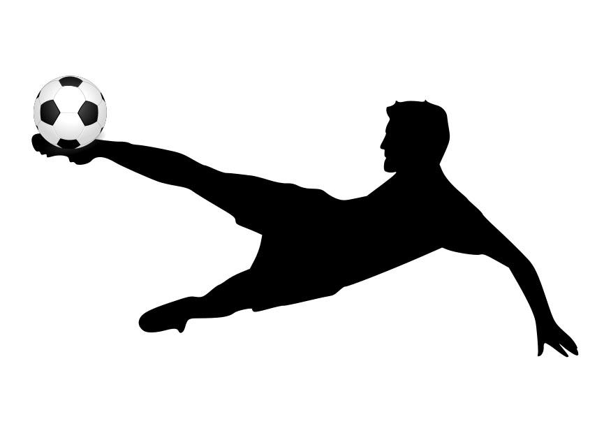 voetbal Kleurplaat voetbal