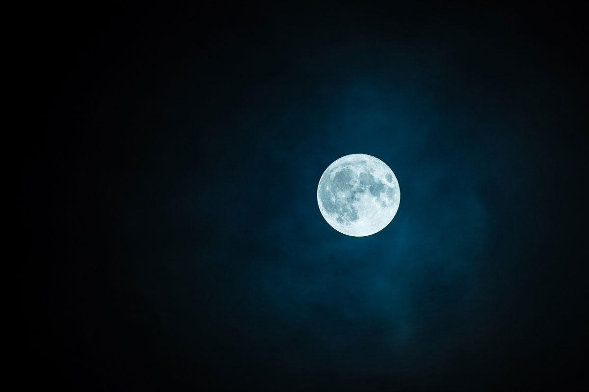 volle maan Foto volle maan