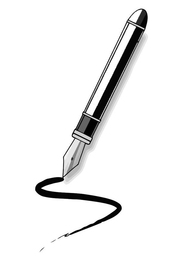 vulpen Kleurplaat vulpen