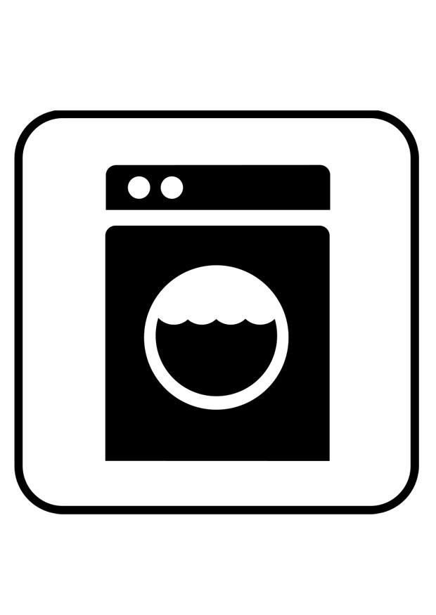 wasmachine Kleurplaat wasmachine