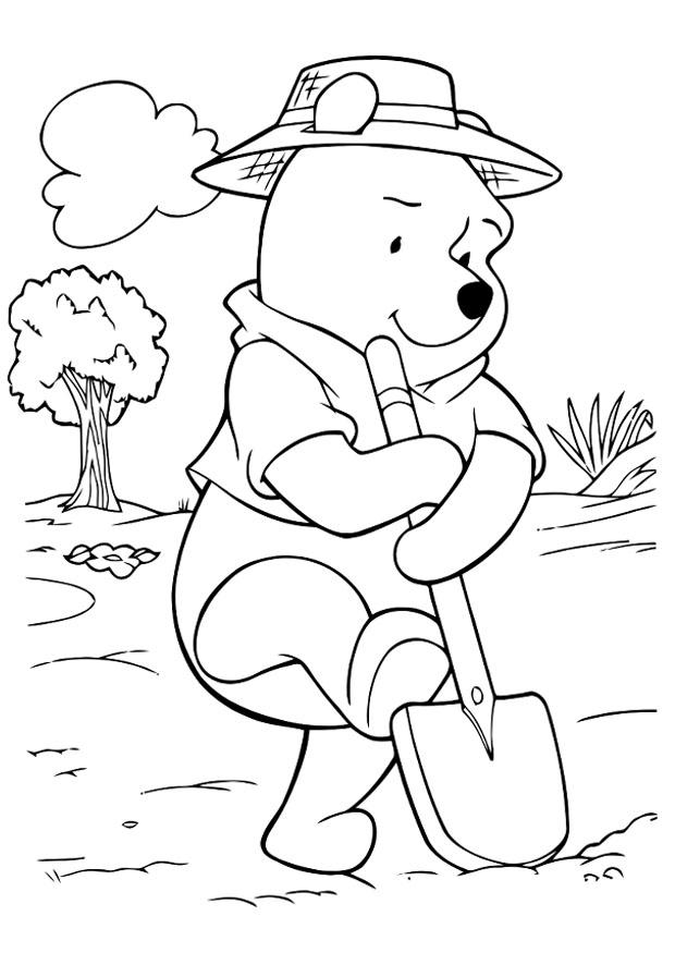 winnie de poeh Kleurplaat winnie de poeh
