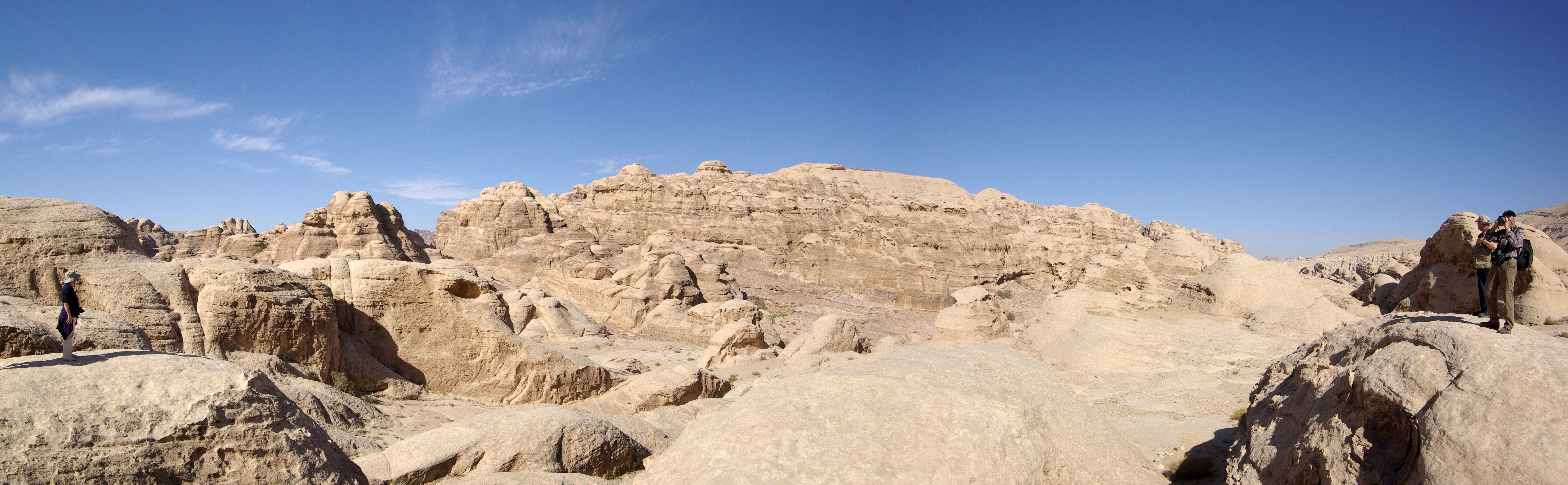 woestijn bij petra in jordaniA« Foto woestijn bij petra in jordaniA«