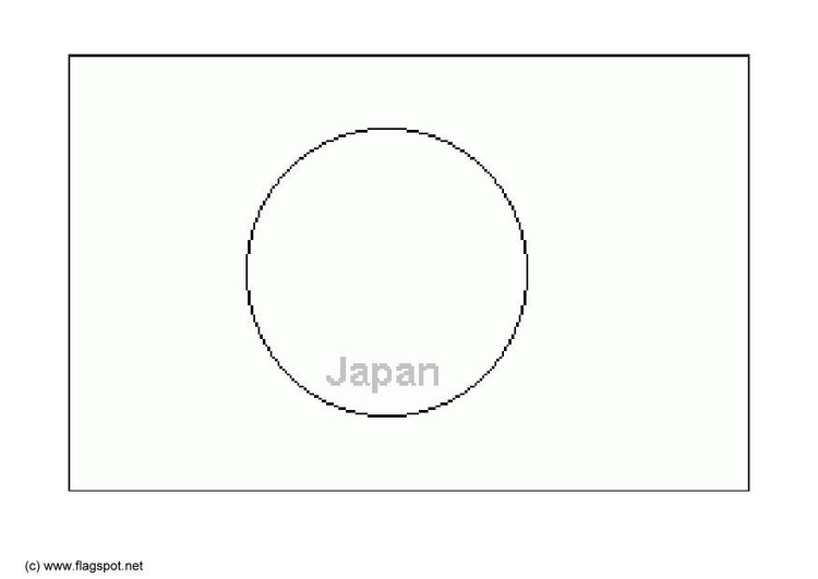 Kleurplaat Japan