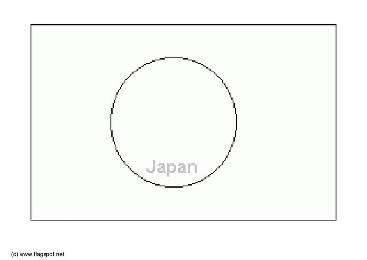Kleurplaat Japan Afb 6286 Images