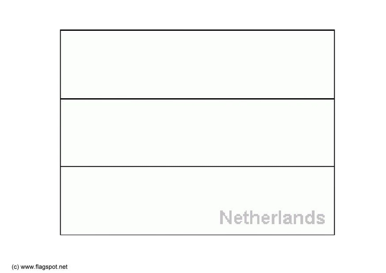 Kleurplaat Nederland