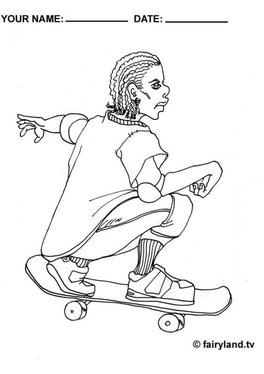 Skateboarden cool