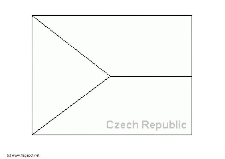 Kleurplaat Tsjechie