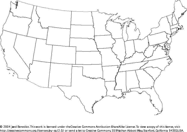 Kleurplaat USA