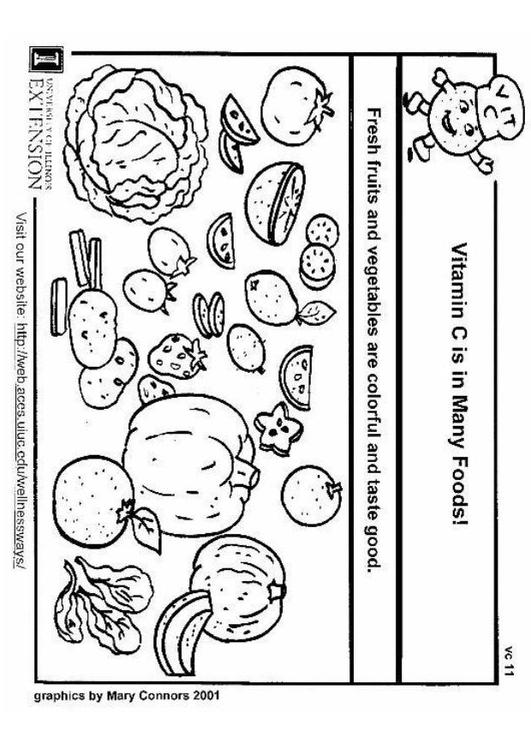 Vitamine C in onze voeding