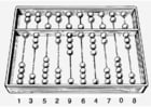 Kleurplaat abacus - telraam