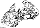 Kleurplaat Arex Showcar