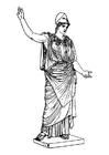 Kleurplaten Athena