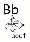 kleurplaat b