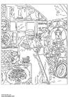 Kleurplaten Boris Kustodiev