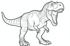 brullende t-rex