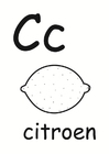 kleurplaat c