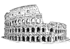 Kleurplaat colloseum