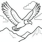 condor in de bergen
