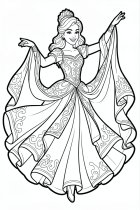 dansende princes
