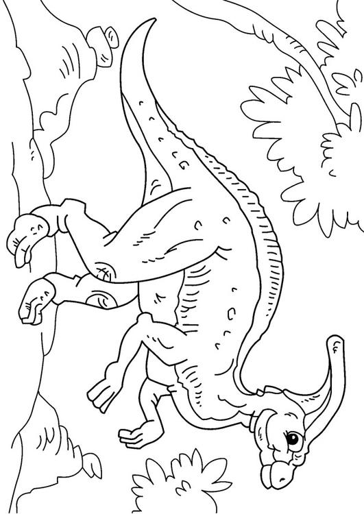 dinosaurus - parasaurolophus