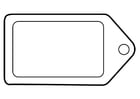 Kleurplaten etiket