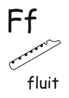 kleurplaat f