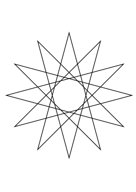 geometrische figuur - ster