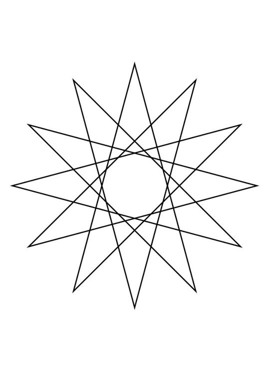 geometrische figuur - ster