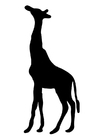 Kleurplaten giraf