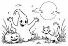 Halloween met spookje