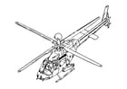 Kleurplaten helicopter