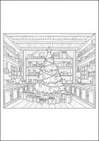 Kerstboom met pakjes