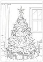 kerstboom met ster